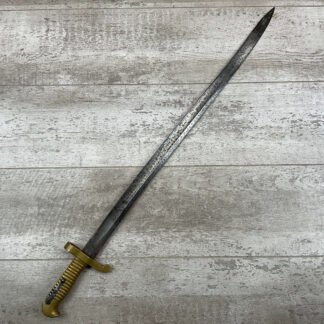 CIVIL WAR 1861 COLLINS BAYONET FOR REM. ZOUAVE RIFLED MUSKET #852