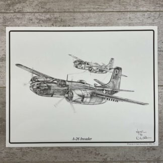 A-26 INVADER 11X14 PRINT #A26INVADER-25