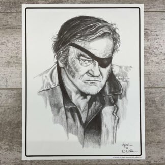 JOHN WAYNE EYE PATCH 11X14 PRINT #JOHNWAYNE4-25