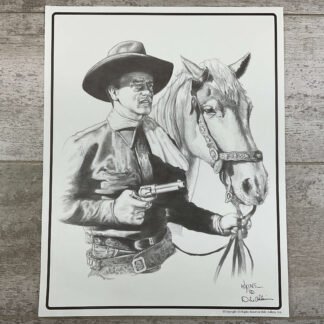 JOHN WAYNE WESTERN #2 11X14 PRINT #JOHNWAYNEWEST2-25