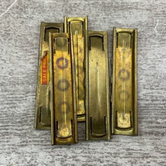 8MM MAUSER BRASS STRIPPER CLIPS, QTY 5 #2-11074