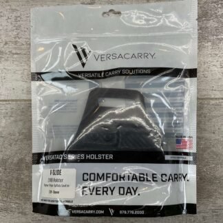 VERSACARRY V-SLIDE (OWB) GLOCK 19 HOLSTER, BROWN, NEW IN PACKAGING #5-08014-PF