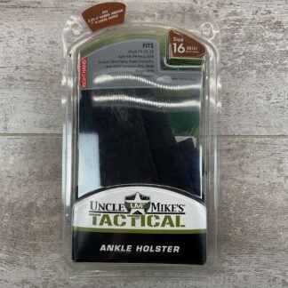 UNCLE MIKE'S TACTICAL ANKLE HOLSTER, NEW IN PACKAGING #5-08015-PF