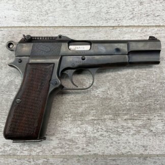 FN BROWNING HI POWER 9MM NAZI MARKED ALL MATCHING PISTOL #3-05017-PF