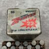 WINCHESTER-WESTERN SUPER-X XPEDITER .22LR HP AMMO, INDEX WWSX22X, FULL BOX, VINTAGE #5-08576-BDH