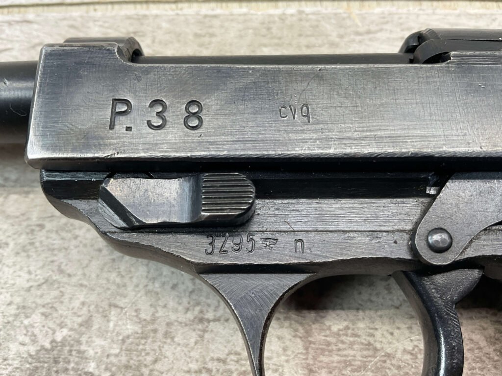 SPREEWERK cyq P38 9MM SEMI AUTO PISTOL, n BLOCK