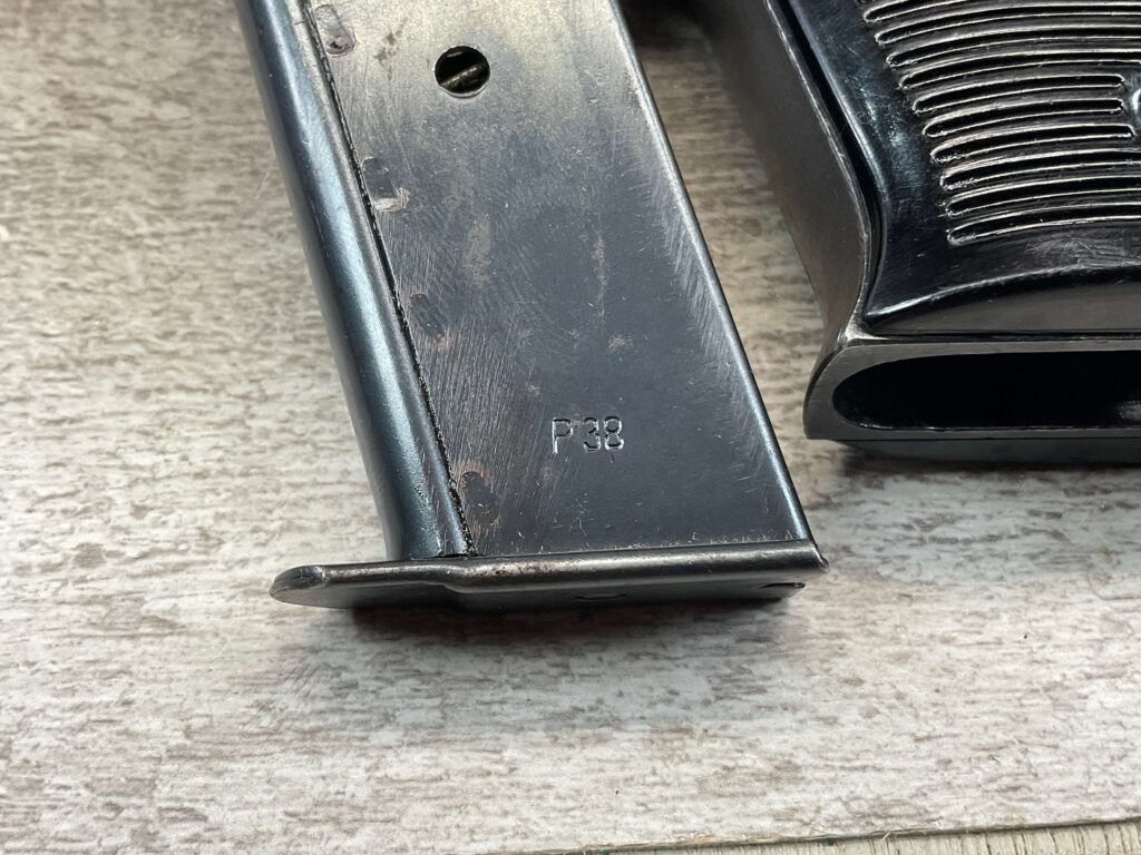 MAUSER byf 44 P38 9MM SEMI AUTO PISTOL RIG, MATCHING & MINTY