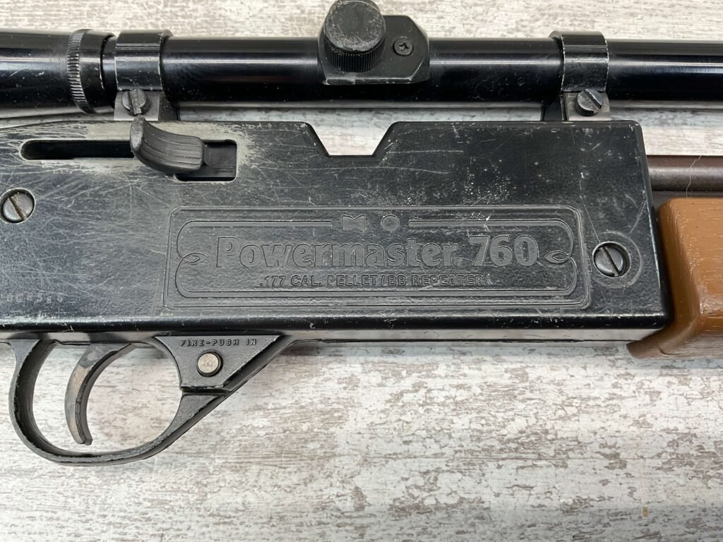 CROSMAN POWERMASTER 760 .177 CAL AIR RIFLE, VINTAGE #5-08562-BDH