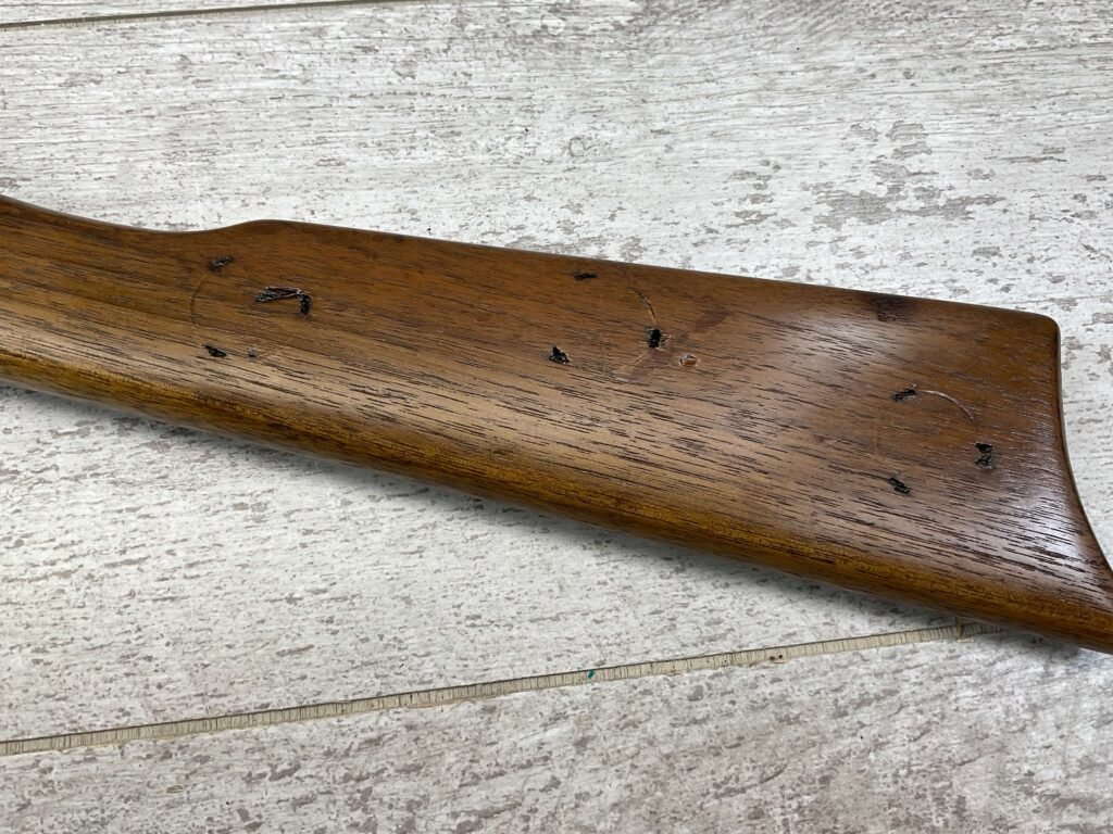 MARKHAM KING NO. 17 .177 CAL BREECH LOADER AIR RIFLE, VINTAGE, VERY RARE #5-08566-BDH