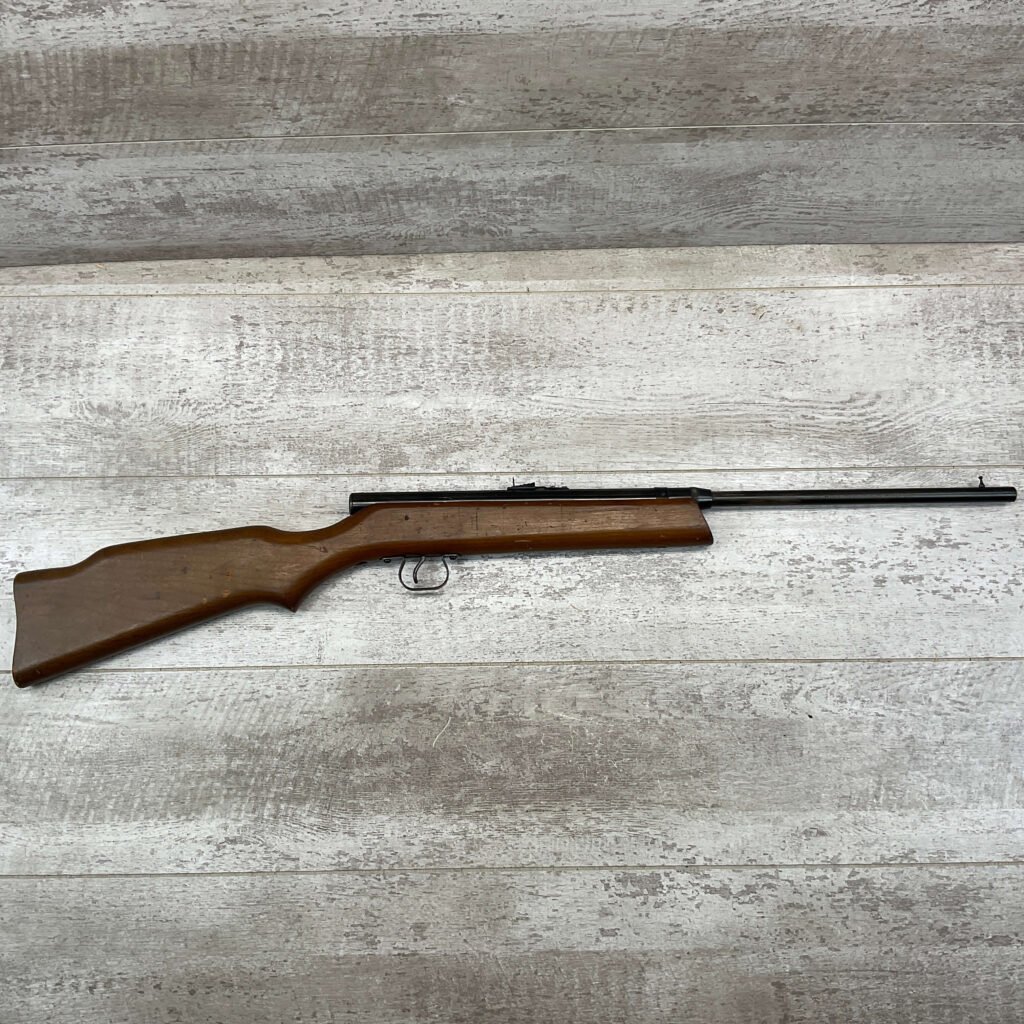 SEARS J.C. HIGGINS MODEL 126.102940 .22 CAL AIR RIFLE, VINTAGE #5-08567-BDH