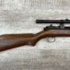"BENJAMIN FRANKLIN" MODEL 342 .22 CAL BOLT ACTION AIR RIFLE, VINTAGE #5-08568-BDH