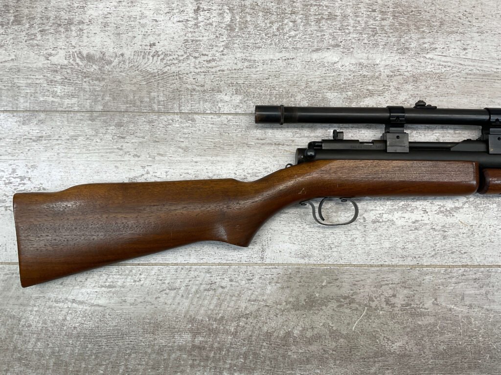 "BENJAMIN FRANKLIN" MODEL 342 .22 CAL BOLT ACTION AIR RIFLE, VINTAGE #5-08568-BDH