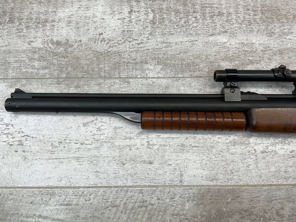 "BENJAMIN FRANKLIN" MODEL 342 .22 CAL BOLT ACTION AIR RIFLE, VINTAGE #5-08568-BDH