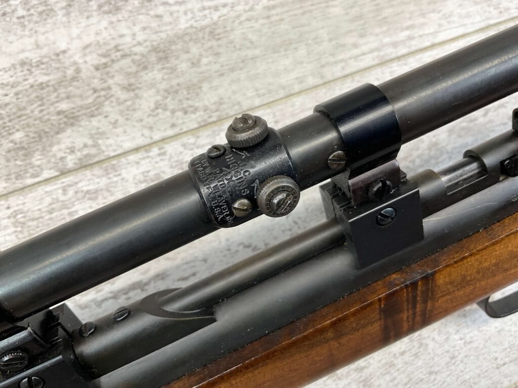 "BENJAMIN FRANKLIN" MODEL 342 .22 CAL BOLT ACTION AIR RIFLE, VINTAGE #5-08568-BDH