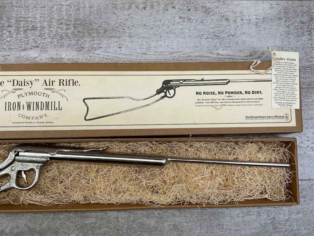 DAISY FIRST MODEL WIRESTOCK REPLICA AIR RIFLE, RARE & HIGHLY COLLECTIBLE #5-08571-BDH