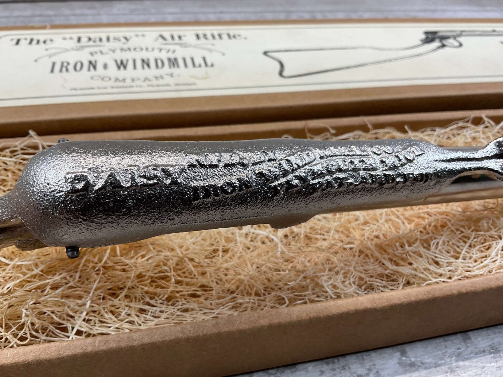 DAISY FIRST MODEL WIRESTOCK REPLICA AIR RIFLE, RARE & HIGHLY ...