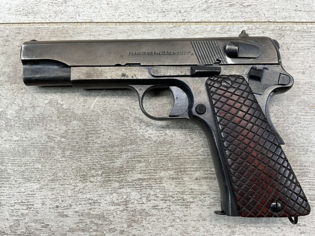 FB RADOM VIS 35 9MM 3 LEVER PISTOL, NAZI MARKED #4-08054-PF