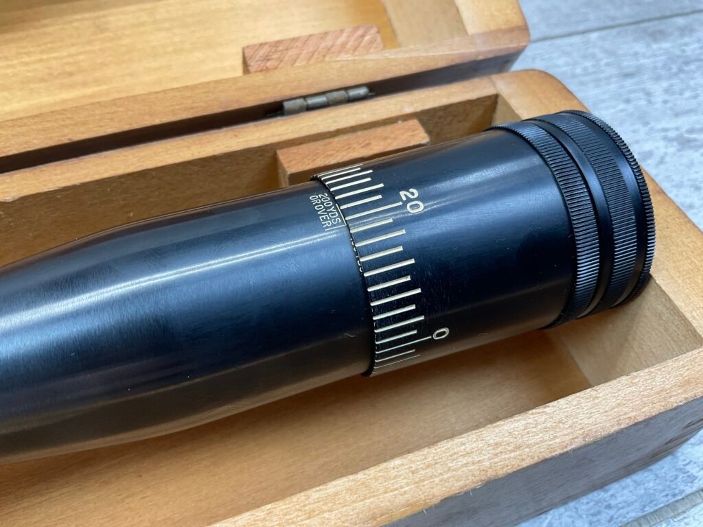 LYMAN SUPER TARGETSPOT 12X SCOPE, VINTAGE #5-08592-BDH