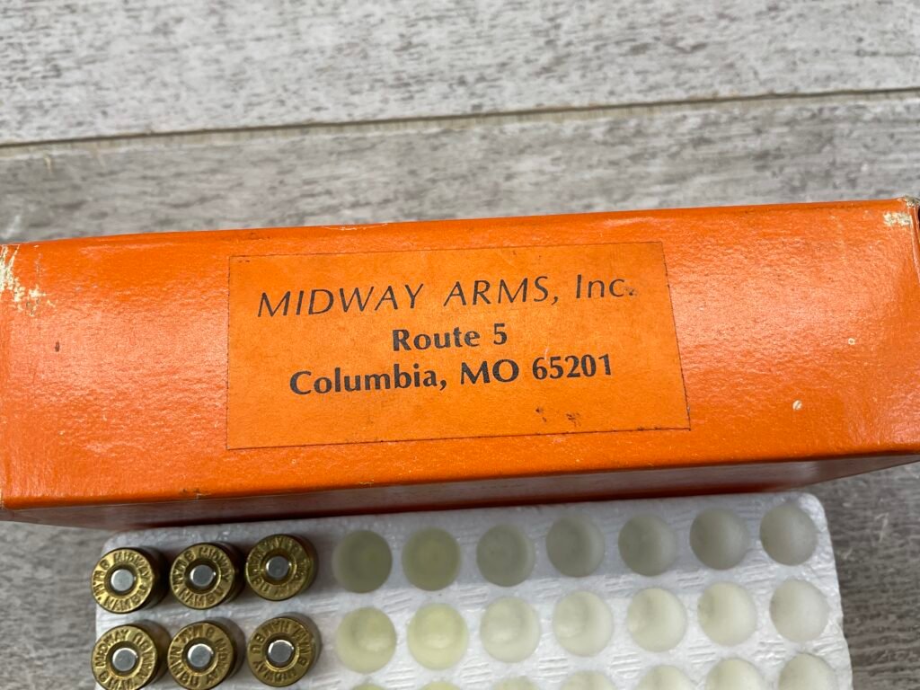 MIDWAY ARMS 8MM NAMBU AMMO, QTY 16, VINTAGE #5-08585-BDH