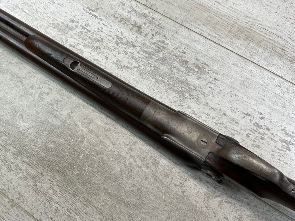 HARTFORD FIREARMS CO SXS 12GA EXPOSED HAMMERS SHOTGUN #5-08913