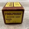 WILLIAMS FOOLPROOF MODEL F-P RECEIVER SIGHT #5-08057-PF