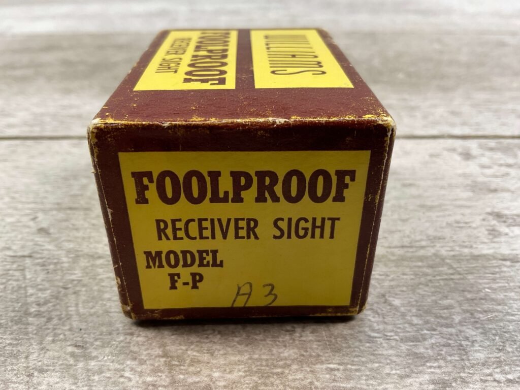 WILLIAMS FOOLPROOF MODEL F-P RECEIVER SIGHT #5-08057-PF