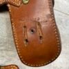 VINTAGE ALFONSO OF HOLLYWOOD FAST DRAW BROWN LEATHER HOLSTER #5-08922-1