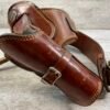 VINTAGE ALFONSO OF HOLLYWOOD FAST DRAW BROWN LEATHER HOLSTER #5-08922-1