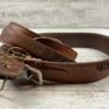 LAWRENCE 79 / 510 MARKED BROWN LEATHER HOLSTER #5-08923