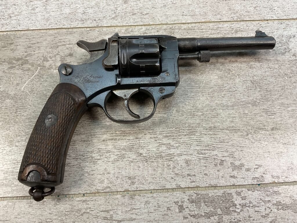 FRENCH MODEL 1892 8MM REVOLVER, 1922 MFR #5-09002-PF