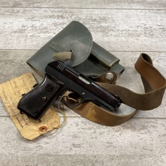 CZ27 7.65MM NAZI MARKED W/2 MAGS & HOLSTER, W/ PROVENANCE #5-09005-PF