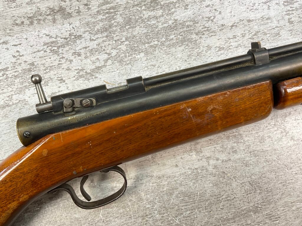 BENJAMIN FRANKLIN ST. LOUIS MODEL 317 SINGLE SHOT .177 AIR RIFLE, VINTAGE #5-08928