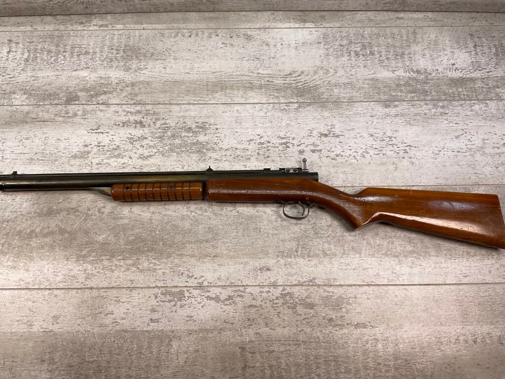 BENJAMIN FRANKLIN ST. LOUIS MODEL 317 SINGLE SHOT .177 AIR RIFLE, VINTAGE #5-08928