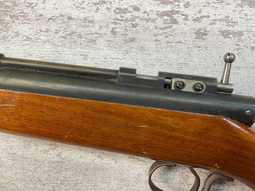 BENJAMIN FRANKLIN ST. LOUIS MODEL 317 SINGLE SHOT .177 AIR RIFLE, VINTAGE #5-08928