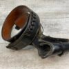 VINTAGE ALFONSO OF HOLLYWOOD FAST DRAW BLK LEATHER HOLSTER #5-08922