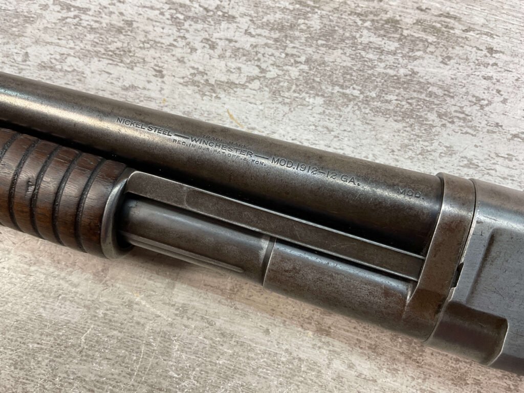 WINCHESTER MODEL 1912 12GA MOD CHOKE PUMP SHOTGUN, 1914 MFR #5-08901