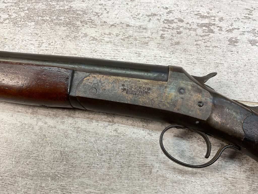 J. STEVENS "THE FULLY GUARANTEED SINGLE GUN" SINGLE SHOT BREAK ACTION 12GA SHOTGUN #5-08902