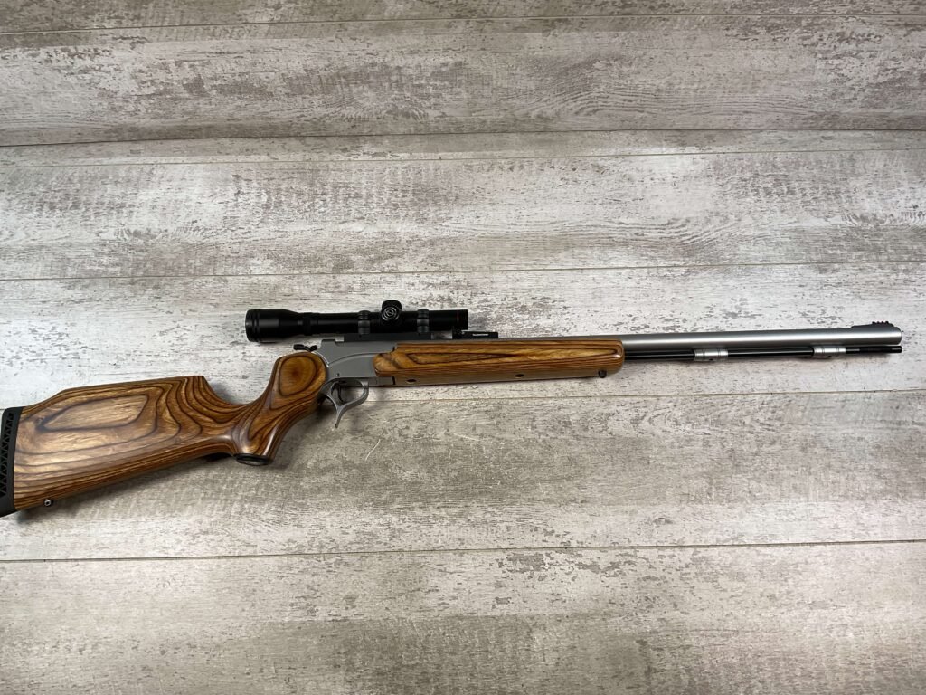 THOMSON CENTER ARMS ENCORE 209X50 MAGNUM BLACK POWDER RIFLE, #209 PRIMER IGNITION #5-09511