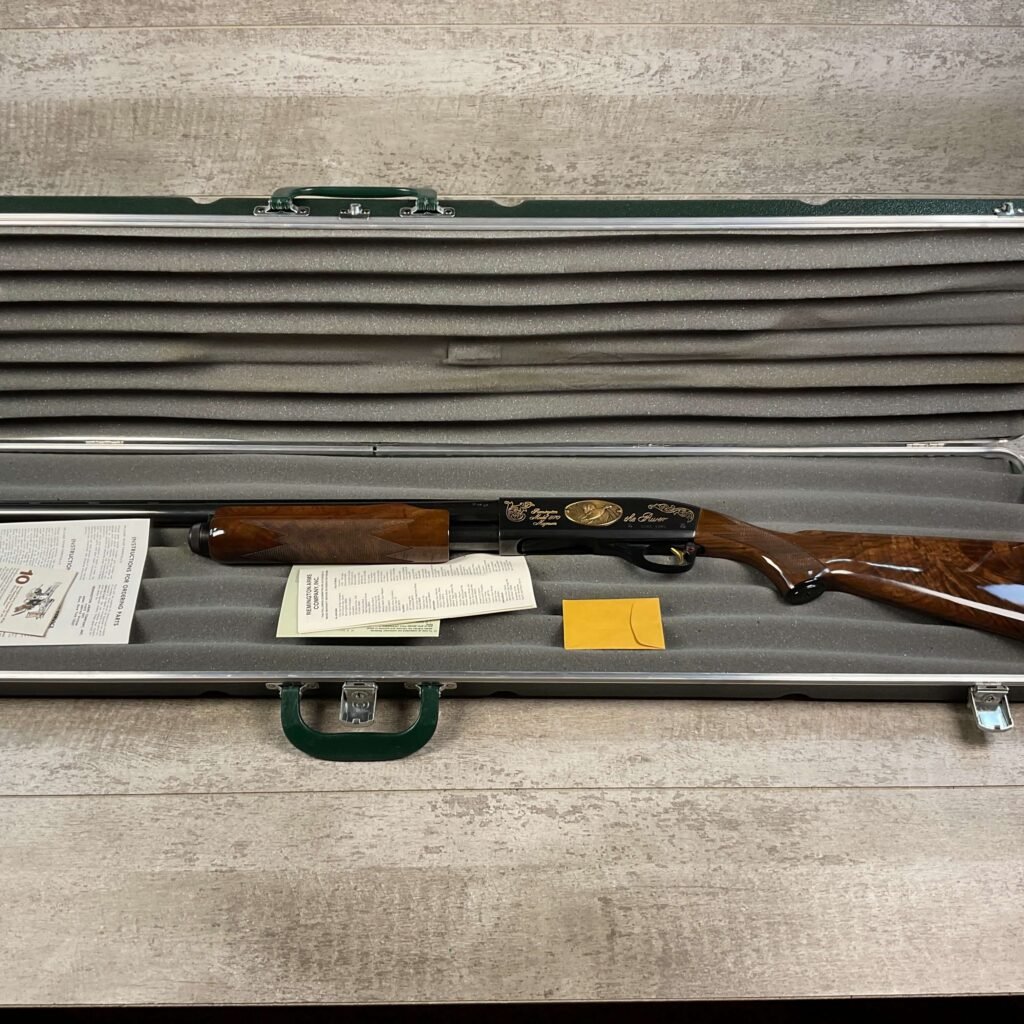 REMINGTON MODEL 870 WINGMASTER MAGNUM DUCKS UNLIMTED MISSISSIPPI EDITION "THE RIVER" 12GA SHOTGUN #5-09519