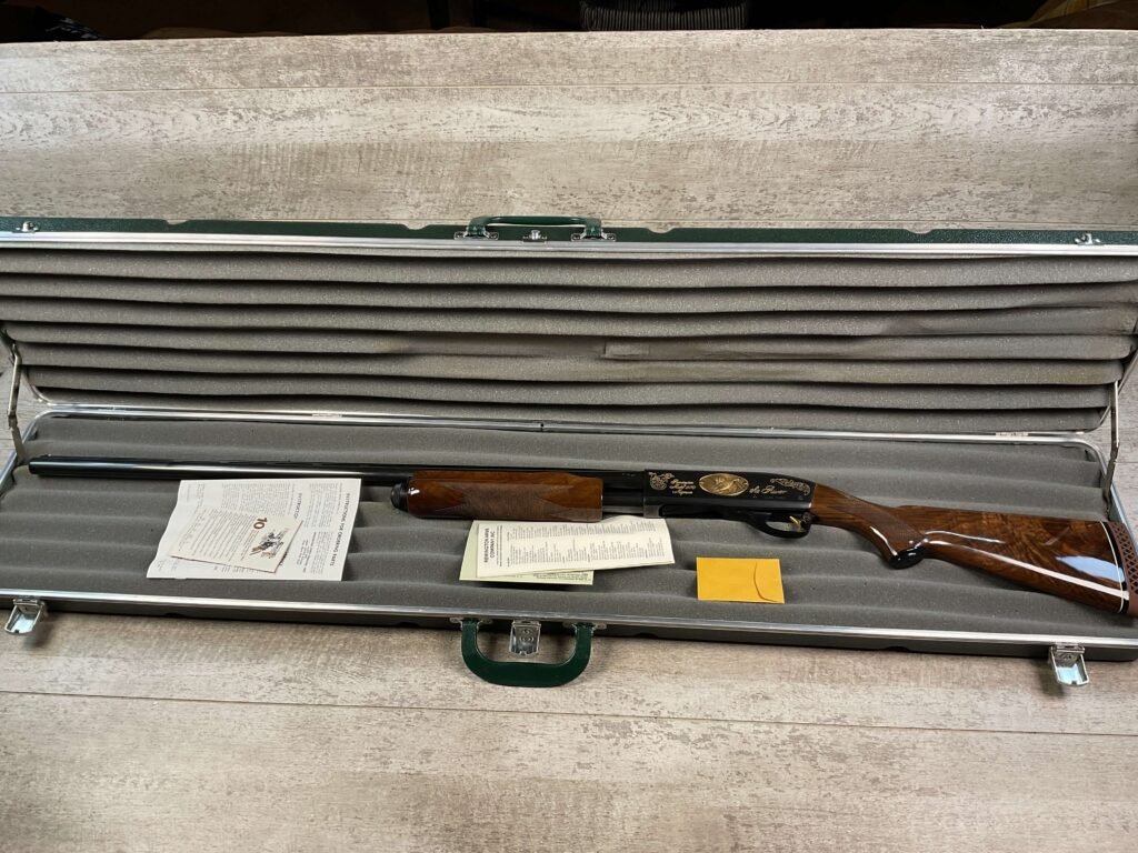 REMINGTON MODEL 870 WINGMASTER MAGNUM DUCKS UNLIMTED MISSISSIPPI EDITION "THE RIVER" 12GA SHOTGUN #5-09519