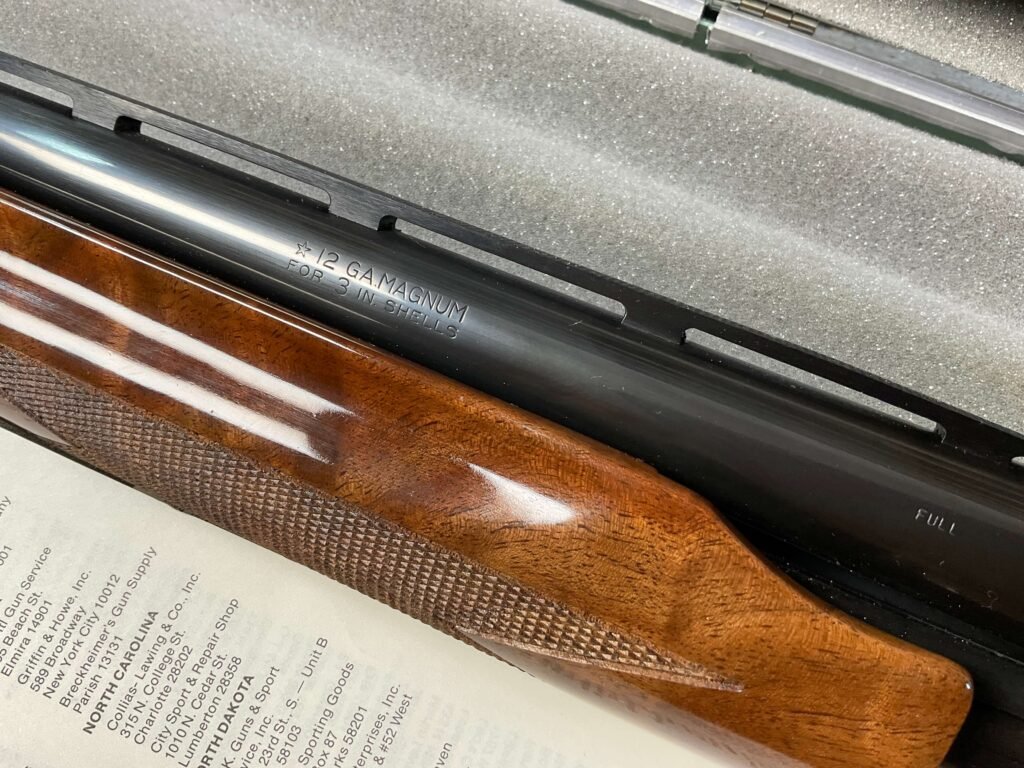 REMINGTON MODEL 870 WINGMASTER MAGNUM DUCKS UNLIMTED MISSISSIPPI EDITION "THE RIVER" 12GA SHOTGUN #5-09519