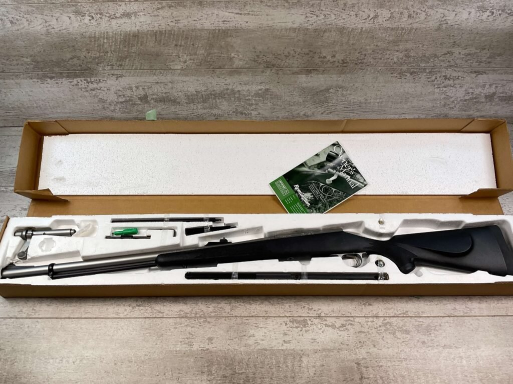 REMINGTON MODEL 700 .45CAL MLS MUZZLELOADER RIFLE, NEW IN BOX #5-09516