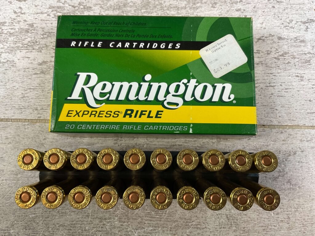 REMINGTON 30-06 SPRINGFIELD ACCELERATOR, EXPRESS RIFLE 55 GR. PSP AMMO, FULL BOX #5-10535-RB