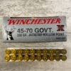 WINCHESTER 45-70 GOVERNMENT, 300 GR. JHP AMMO, FULL BOX #5-10539-RB