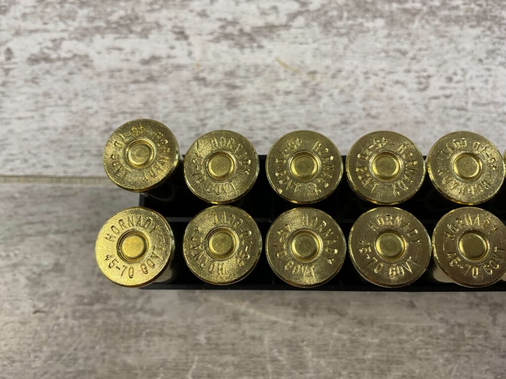 HORNADY LEVEREVOLUTION 45-70 GOVT, 250 GR. MONOFLEX AMMO, FULL BOX #5-10540-RB