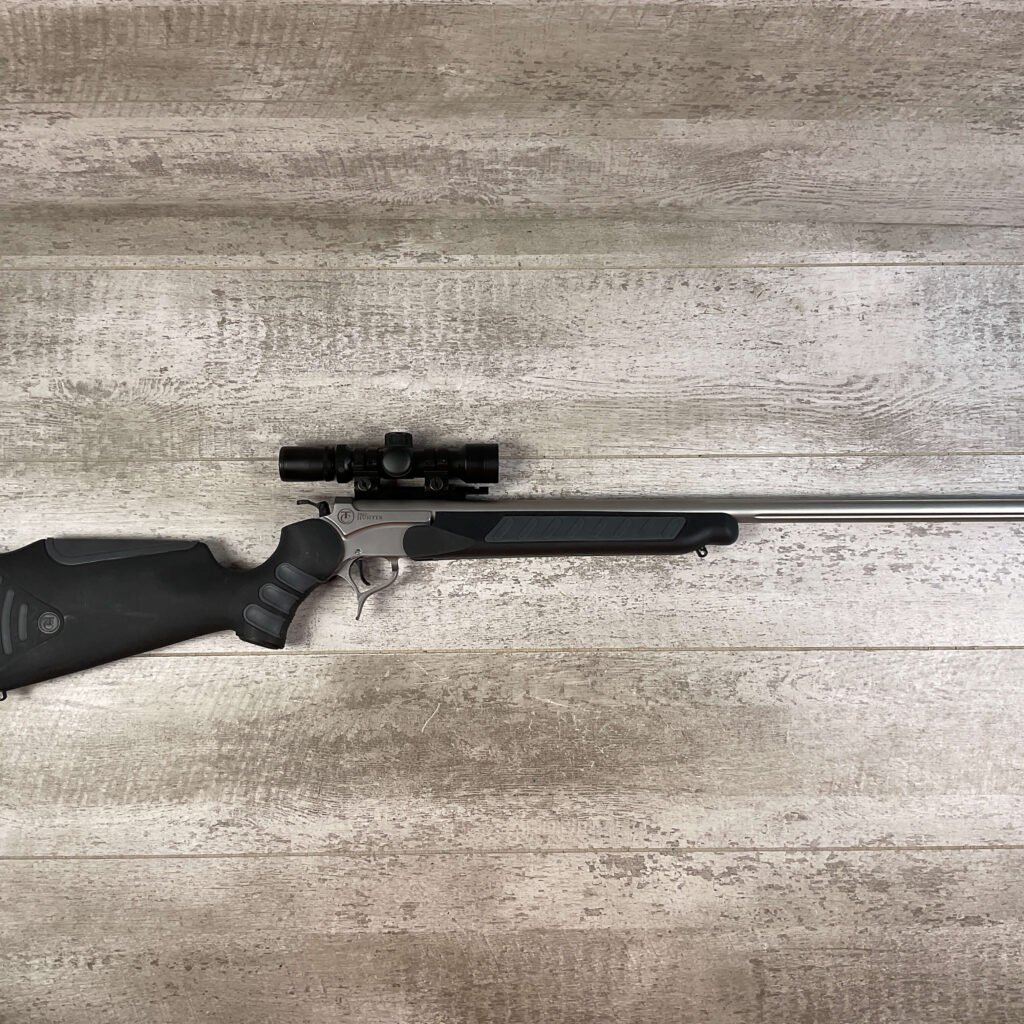 THOMPSON CENTER ENCORE 416 RIGBY SINGLE SHOT RIFLE, JAMES EARL JONES COLLECTION #5-10702