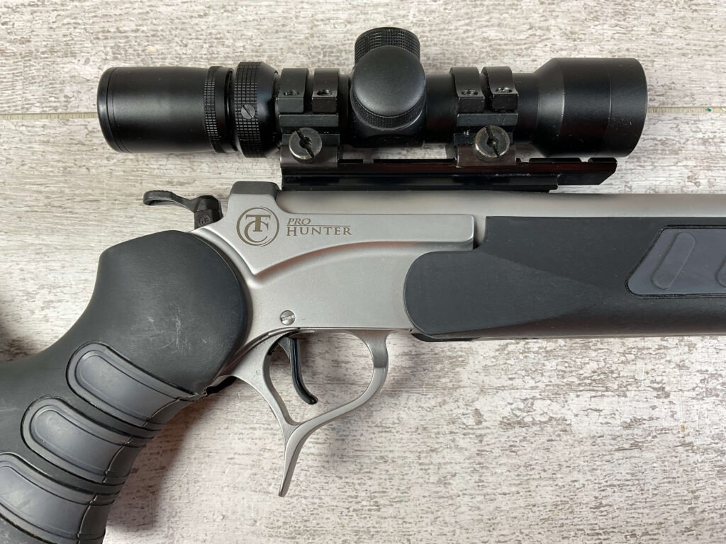 THOMPSON CENTER ENCORE 416 RIGBY SINGLE SHOT RIFLE, JAMES EARL JONES COLLECTION #5-10702