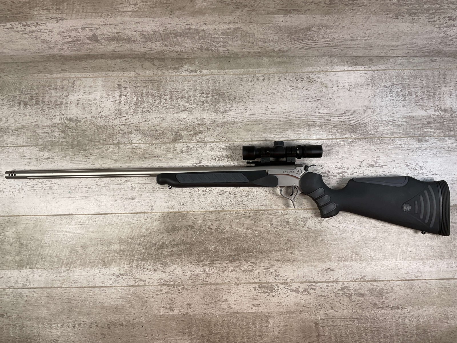 THOMPSON CENTER ENCORE 416 RIGBY SINGLE SHOT BREAK ACTION RIFLE ...