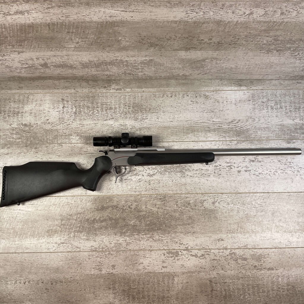 THOMPSON CENTER ENCORE 416-06 JDJ SINGLE SHOT BREAK ACTION RIFLE, JAMES EARL JONES COLLECTION #5-10703