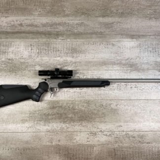 THOMPSON CENTER ENCORE 375 H&H SINGLE SHOT BREAK ACTION RIFLE, JAMES EARL JONES COLLECTION #5-10701